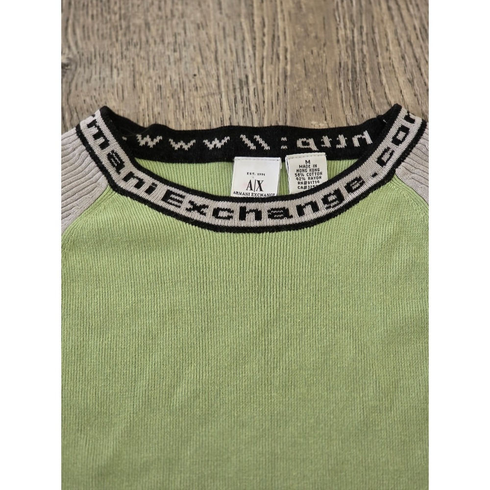 Armani Exchange Top Womens Size Medium‎ Y2K - Picture 3 of 8